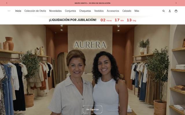 AURERA Studio storefront