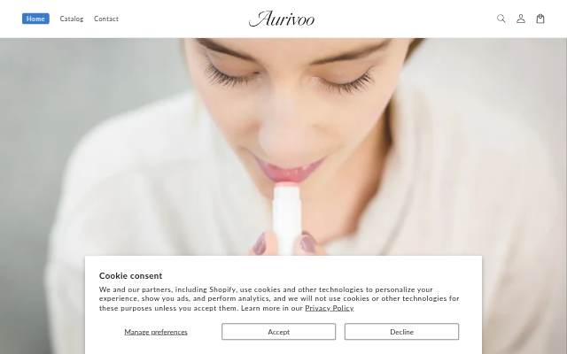 Startseite von Aurivoo
