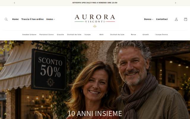 Aurora Visconti storefront