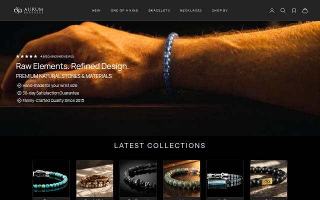Aurum Brothers storefront