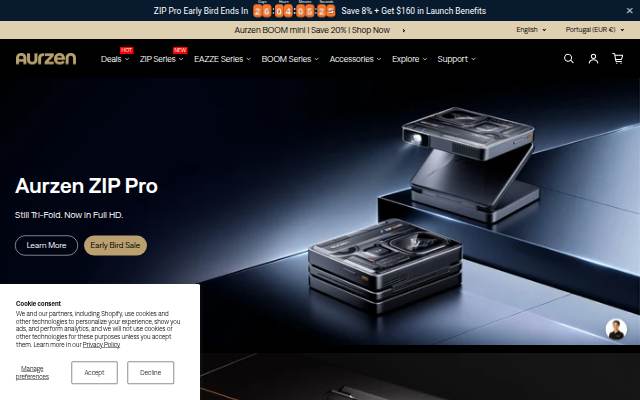 Aurzen storefront