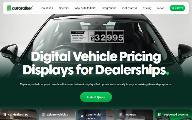 Autotalker storefront