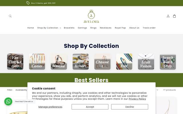 av.solara-jewelry.store storefront