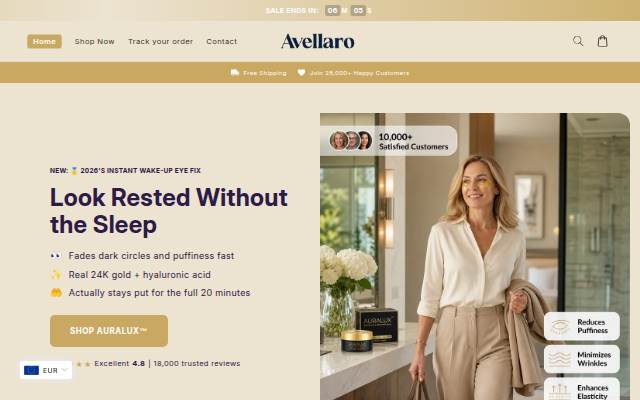 Avellaro storefront