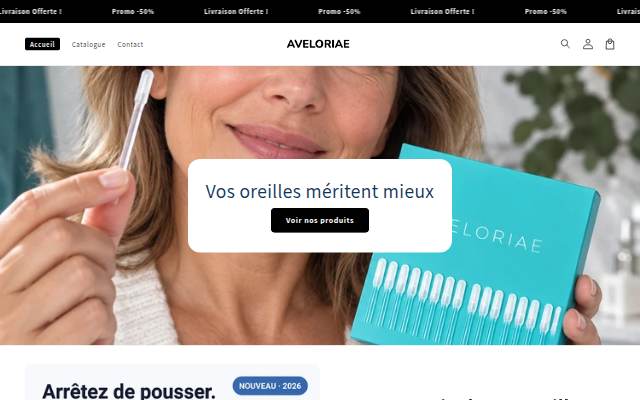 🇫🇷 AVELORIAE storefront