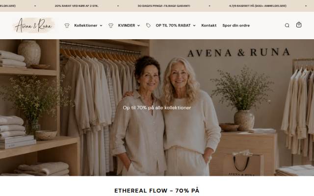 Montra da AVENA &amp; RUNA