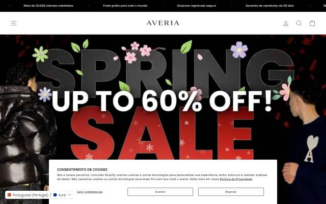 AVERIA storefront
