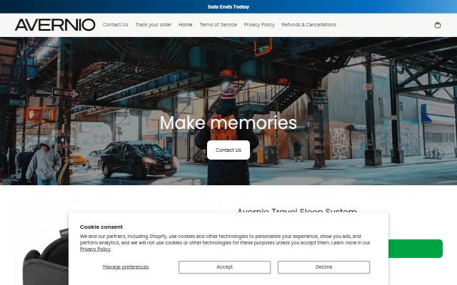 Avernio storefront