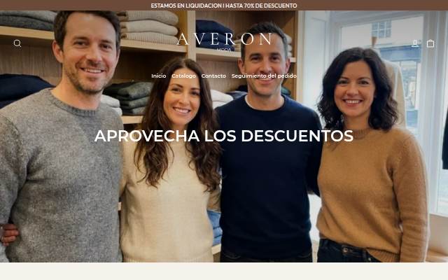 Averon Moda storefront