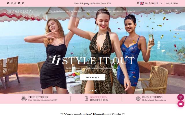 AVIDLOVE storefront