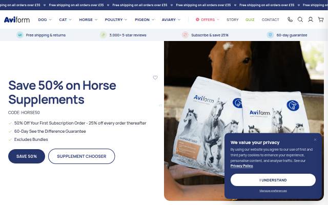 Aviform storefront