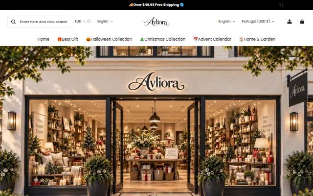 avliora storefront
