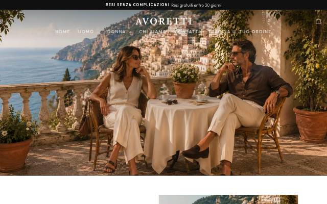 Avoretti storefront