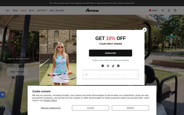Avrane storefront