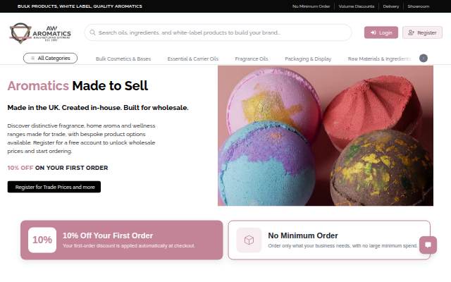 Welcome storefront