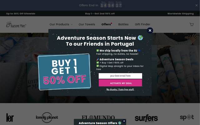 Awesome Maps storefront