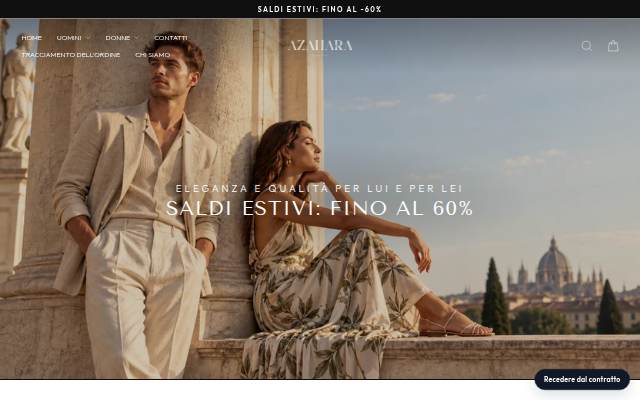 Azahara studio storefront
