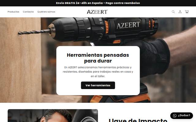 AZEERT storefront