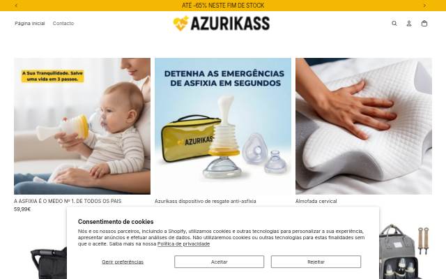 Azurikass storefront