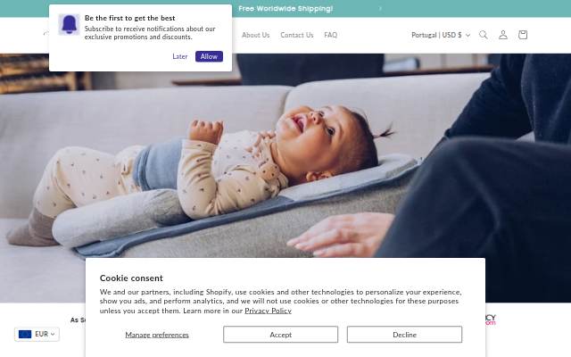 Baby Bliss storefront