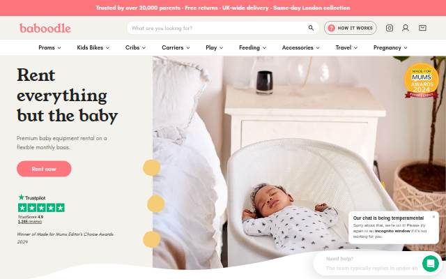 Baboodle storefront