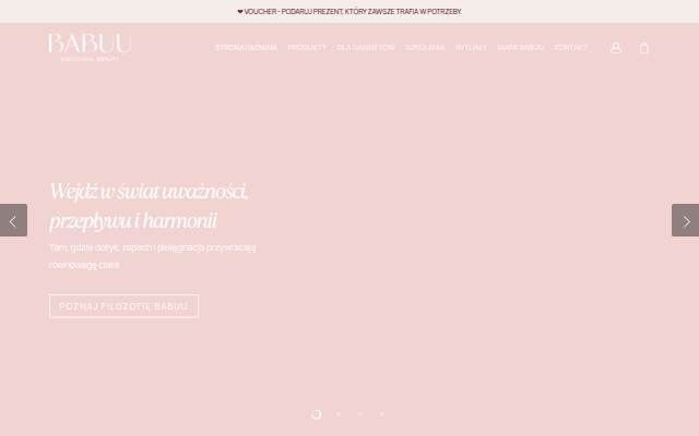 Startseite von BABUU – EMOTIONAL BEAUTY