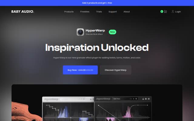 Startseite von Baby Audio