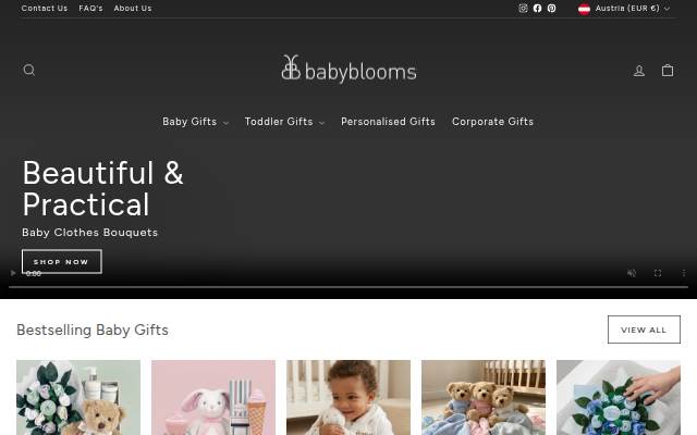 Startseite von Babyblooms