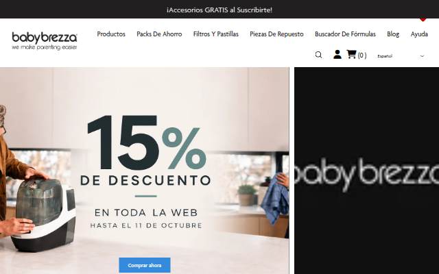 Baby Brezza Spain storefront