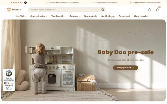 Startseite von Baby Doo