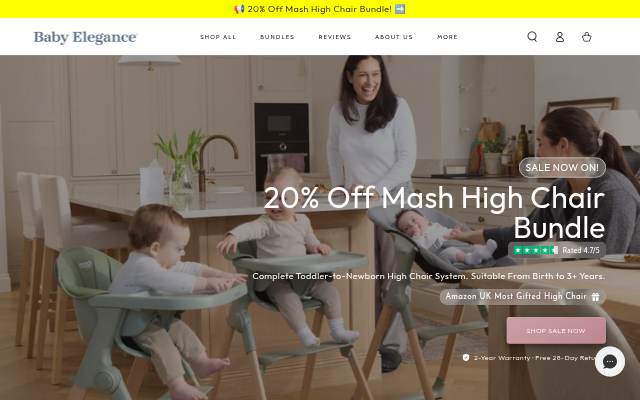 Baby Elegance storefront