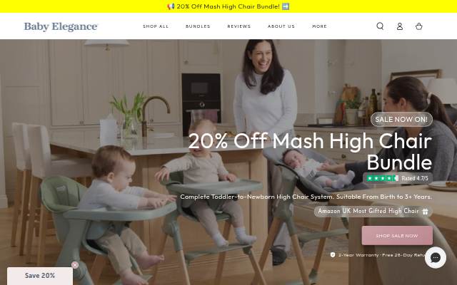 Baby Elegance storefront
