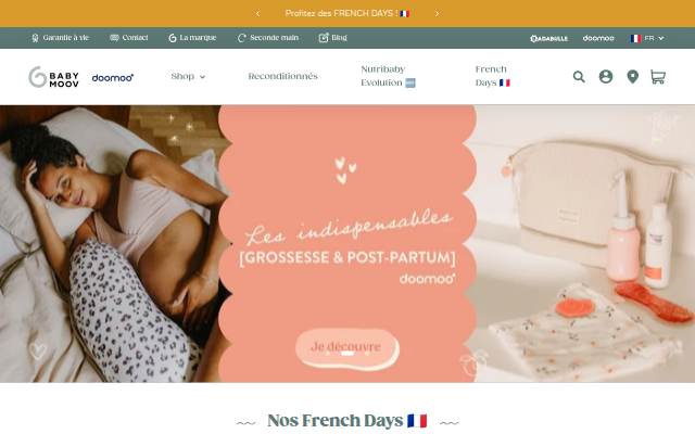Babymoov storefront