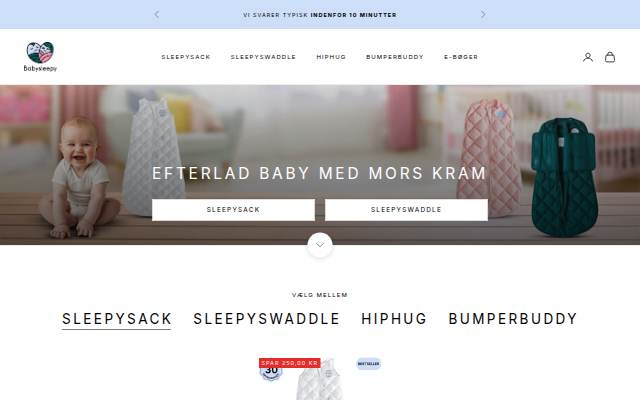 Babysleepy storefront