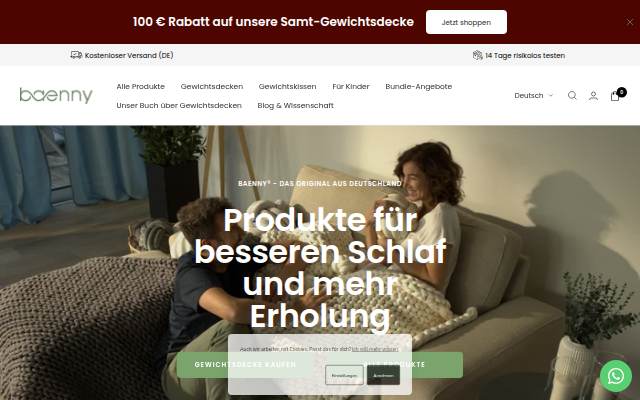 Startseite von baenny
