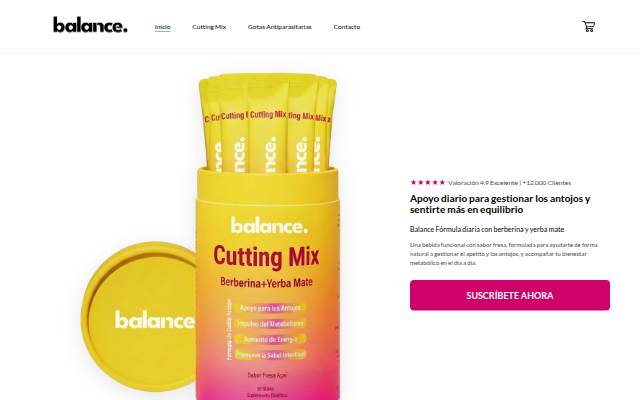 BALANCE storefront
