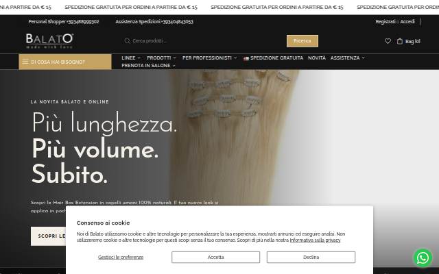 BALATO storefront