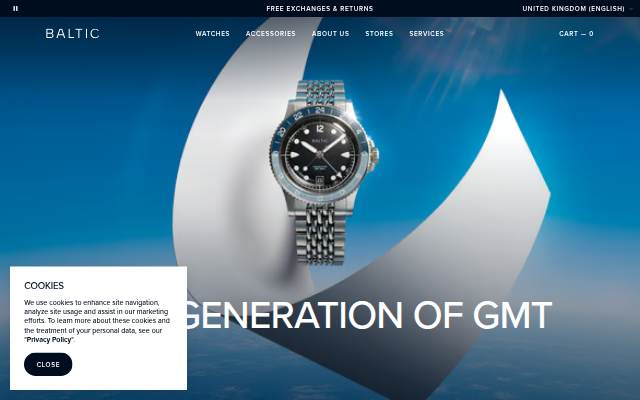 Baltic Watches storefront