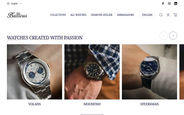Balticus - Watches - sklep producenta marki Balticus storefront