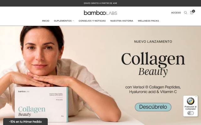 Bamboo Labs storefront