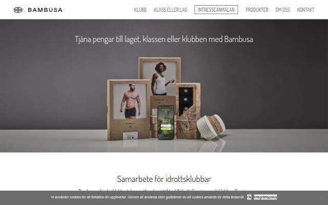 Tjäna pengar till klassen, laget eller föreningen med Bambusa – Bambusa har delat ut över 55 miljoner kronor till skolklasser, idrottslag och föreningar sedan 2017. storefront