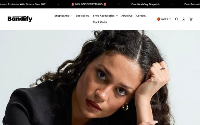 Bandify storefront