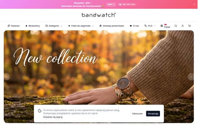 Startseite von Bandwatch®