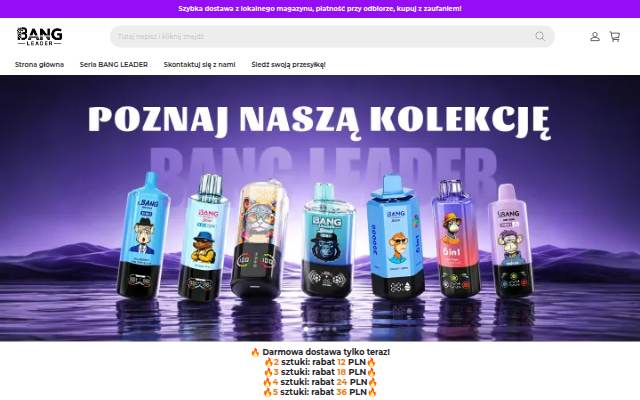 BANG LEADER PL storefront