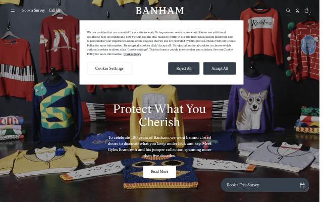 Startseite von Banham