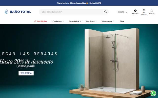 Tienda Baño Total storefront