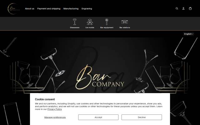 BarCompany storefront