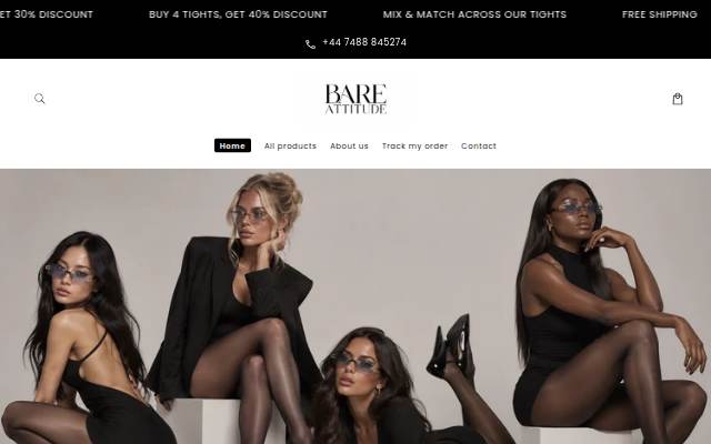 Bare Attitude storefront