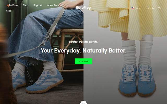 BareFrog storefront