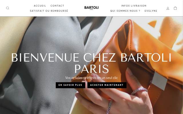 Montra da Bartoli Paris